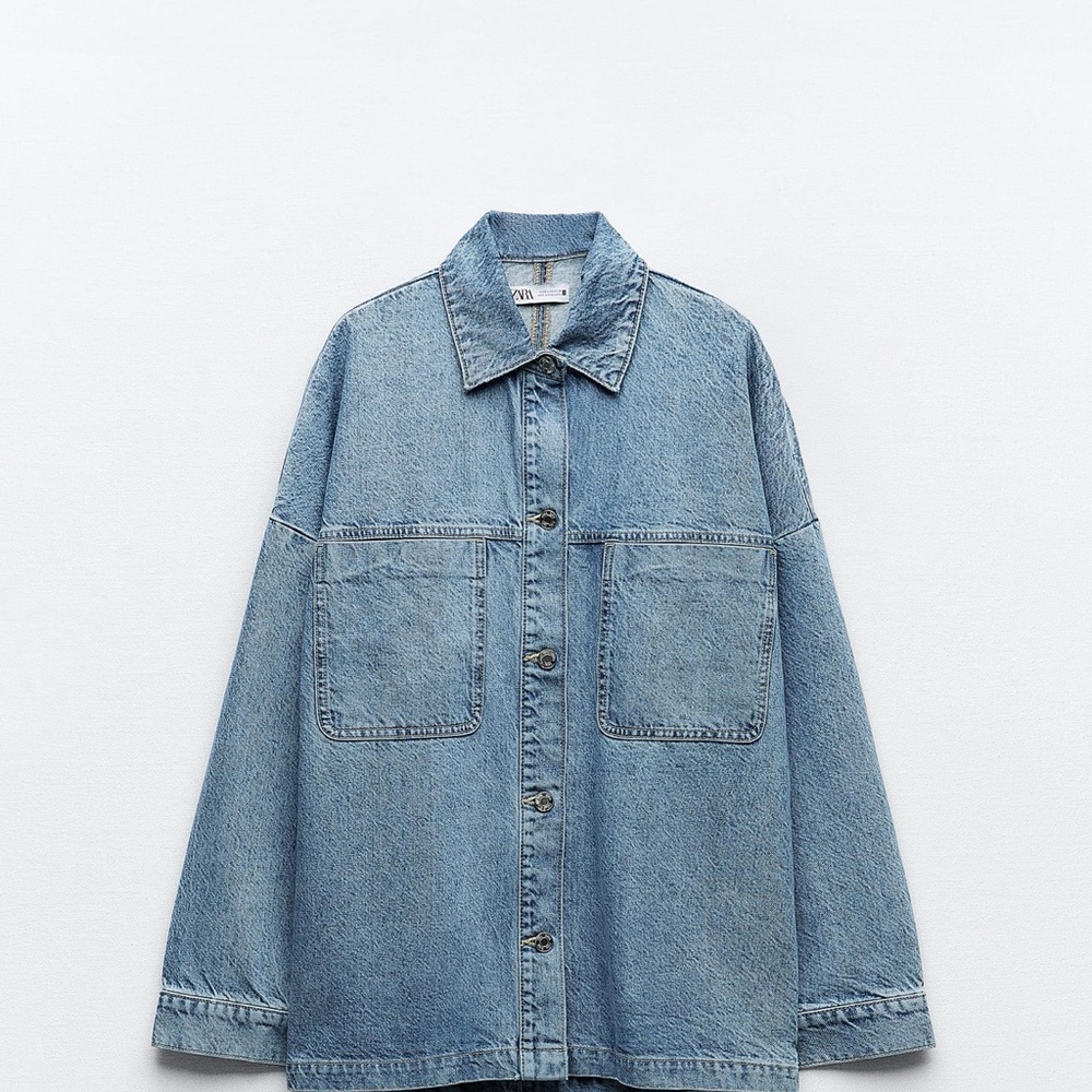 Zara Oversized Denim Jacket